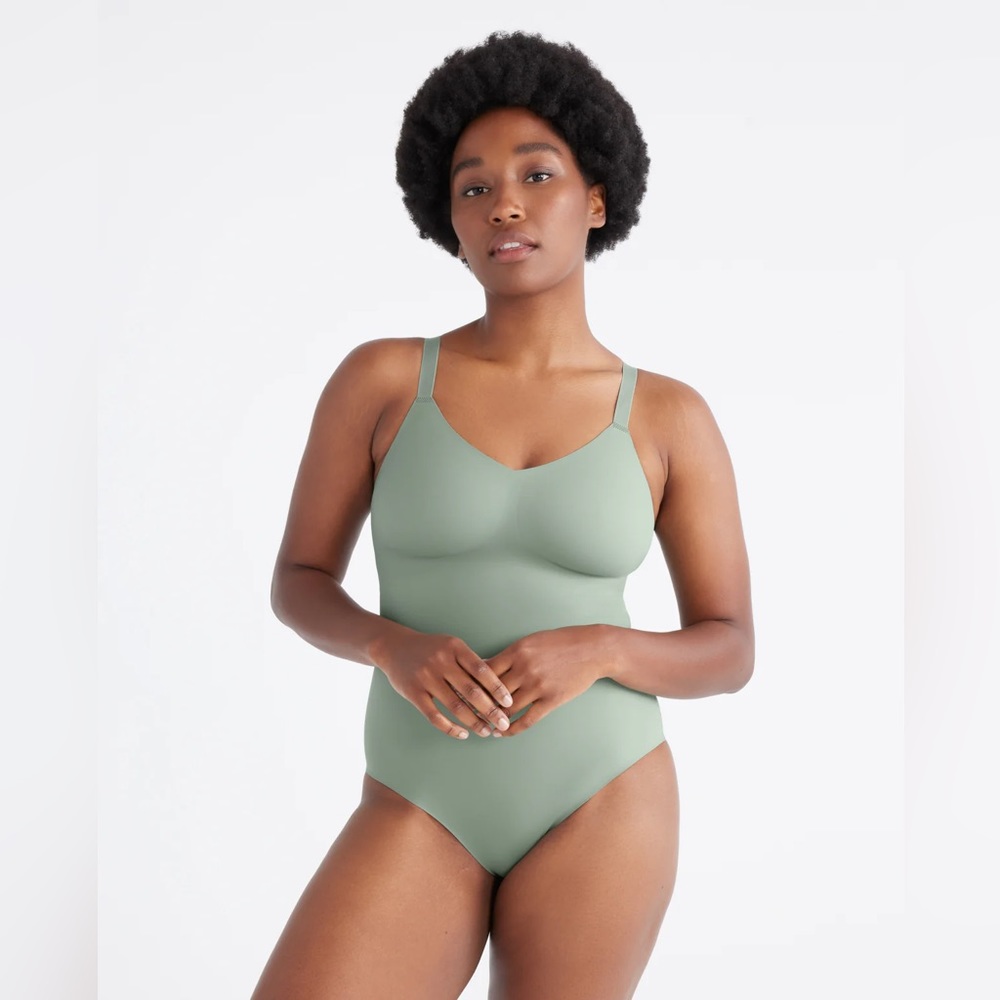 Knix LuxeLift Bodysuit XXL Eucalyptus NIB